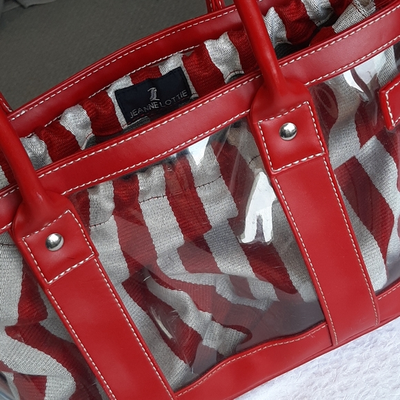 Jean Lottie Transparent tote handbag - Picture 3 of 3